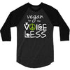 vegan for the voiceless 3/4 Sleeve Shirt