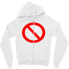 i ain't afraind of no gooats Zipper Hoodie