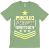 military, proud us army brother veteran u T-Shirt