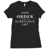 new order substance 1987 Ladies Fitted T-Shirt