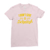 i don't give a schnitzel Ladies Fitted T-Shirt
