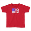 american flag peace Toddler T-shirt