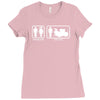 drums   problem solved   mens funny Ladies Fitted T-Shirt