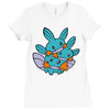 more mudkip Ladies Fitted T-Shirt