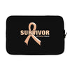 Survivor Of Uterine Cancer Laptop sleeve