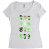 Funny Cthulhu T Shirts Women's Triblend Scoop T-shirt