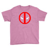deadpool logo avengers marvel comics gift Youth Tee