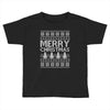 ugly merry christmas Toddler T-shirt