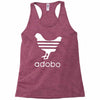 white adobo Racerback Tank