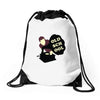 old school dj Drawstring Bags