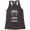 Never Underestimate the Strength of a Brain Tumor Warrior Being Strong Racerback Tank
