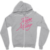 team miley Zipper Hoodie