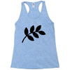 daun hitam Racerback Tank