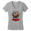 cattle tractor Women's V-Neck T-Shirt
