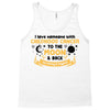 I Love Someone With Childhood Cancer To The Moon And Back To Infinity Tank Top