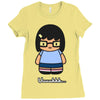 Tina Belcher Ladies Fitted T-Shirt