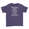 meowy christmas Youth Tee