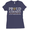 proud autism parents Ladies Fitted T-Shirt