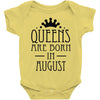 queens are born in august (2) Baby Onesie