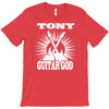 guitar god t shirt personalised guitarists T-Shirt