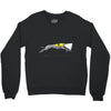by a nose Crewneck Sweatshirt