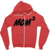 mom squared Zipper Hoodie