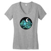 mountains Women's V-Neck T-Shirt