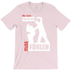 wer nicht h&ouml;ren will muss f&uuml;hlen T-Shirt