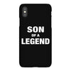 Dad The Man The Myth The Legend - Son Of A Legend Family Matching iPhoneX