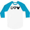 peace 3/4 Sleeve Shirt