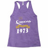 queens are born in 1973 Racerback Tank