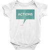 louder than words Baby Onesie