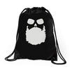 mr. beard Drawstring Bags