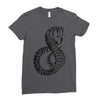 tribal cobra Ladies Fitted T-Shirt