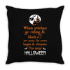 witches halloween Throw Pillow