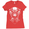 monkey Ladies Fitted T-Shirt