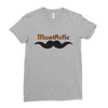 mustache (2) Ladies Fitted T-Shirt