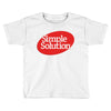 simpe solution Toddler T-shirt