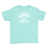 all i caught was this crappie fish Youth Tee