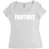Fortnite video game logo Women's Triblend Scoop T-shirt