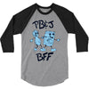 peanut butter and jelly   bff 3/4 Sleeve Shirt