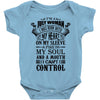 I Am A July Woman Baby Bodysuit