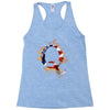 American Flag Q Racerback Tank