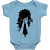sad girl Baby Onesie