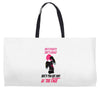 she's beauty she's grage she's punch you in the face Weekender Totes