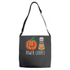 pumpkin spice Adjustable Strap Totes
