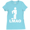 lmao laughing my ass Ladies Fitted T-Shirt