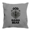 god mama bear Throw Pillow