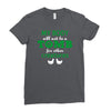 my body is not a tomb! Ladies Fitted T-Shirt