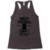 Best Friend Pug Racerback Tank